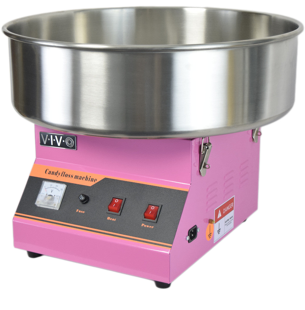 Pink Electric Commercial Cotton Candy Machine