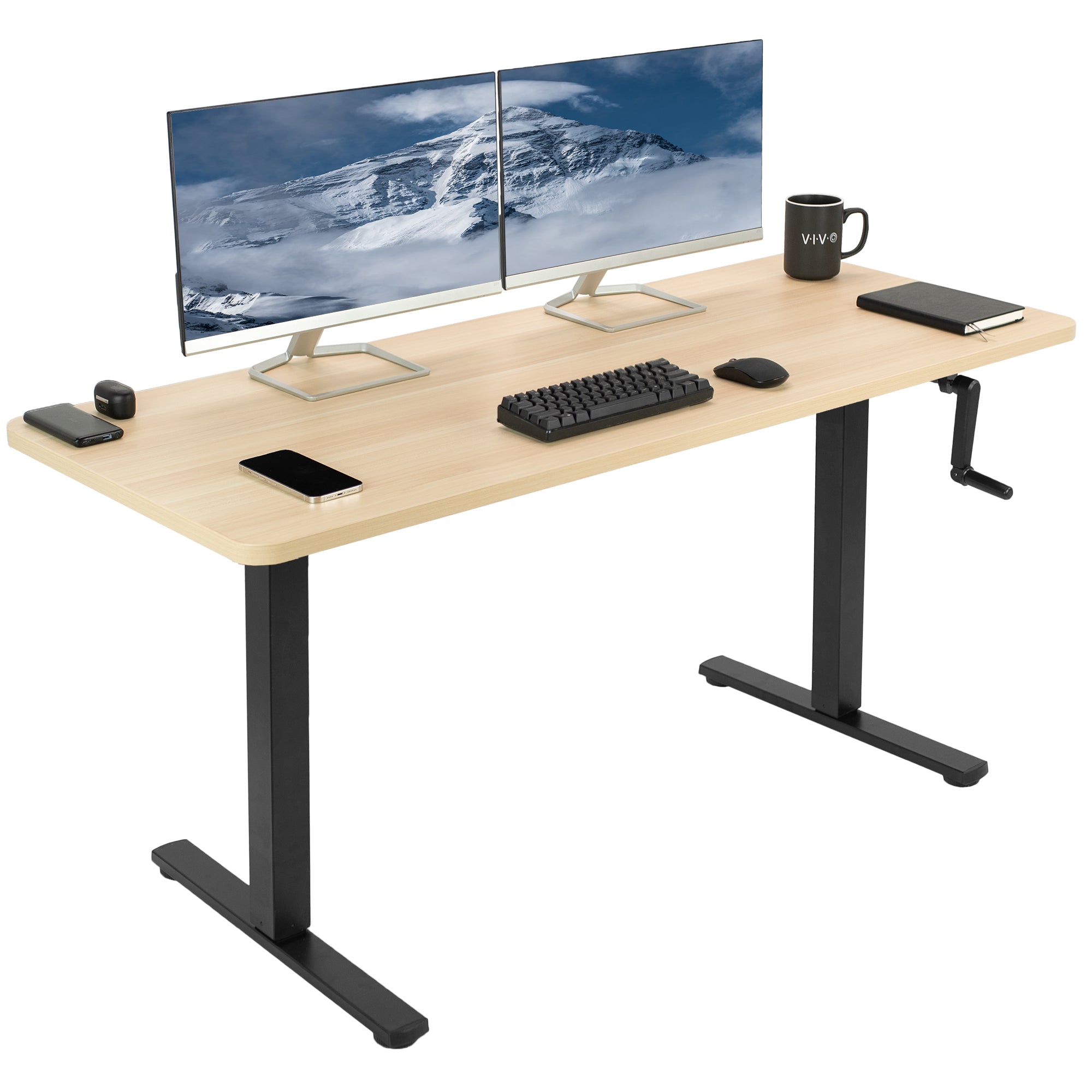 Manual Height Adjustable Desk