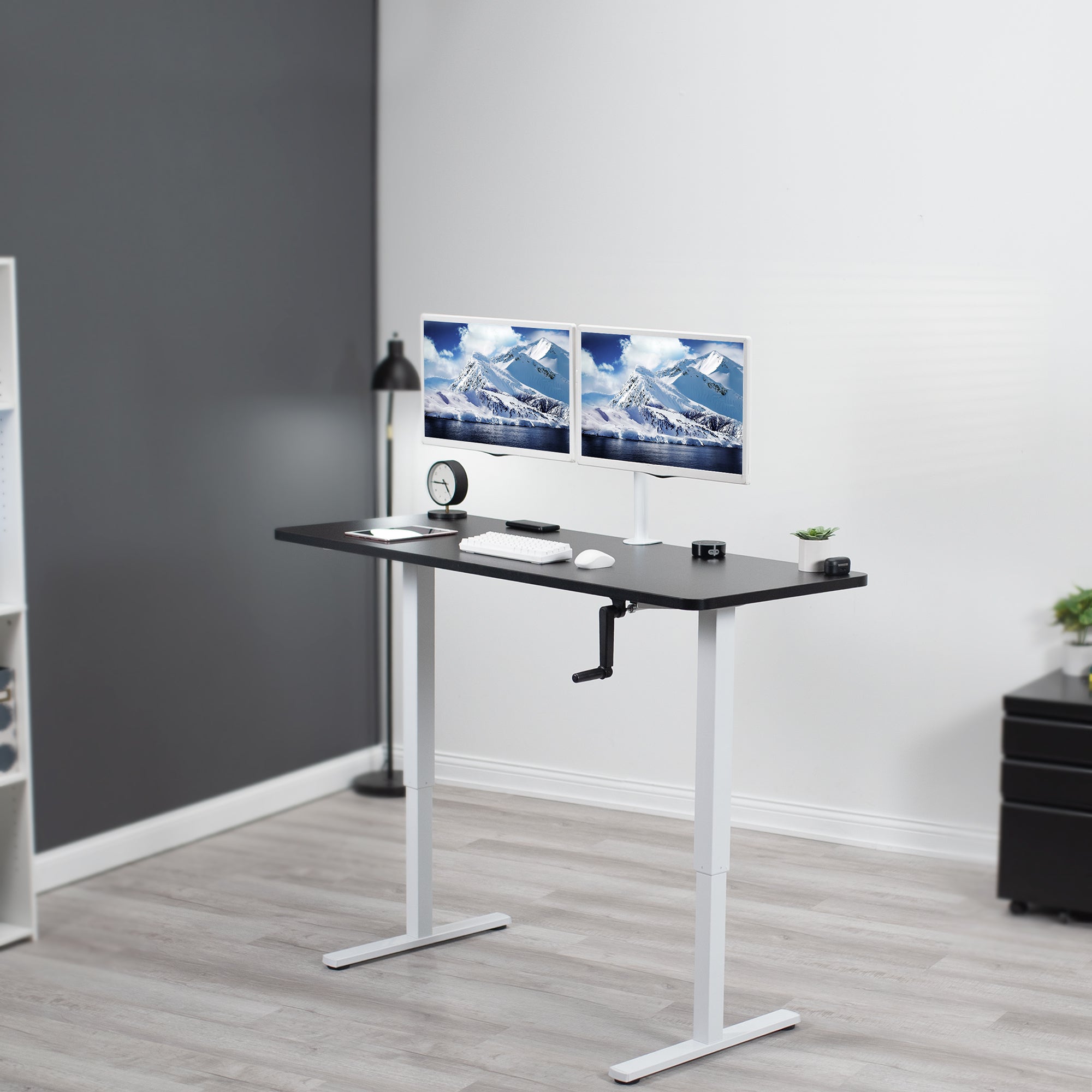 Manual Height Adjustable Desk