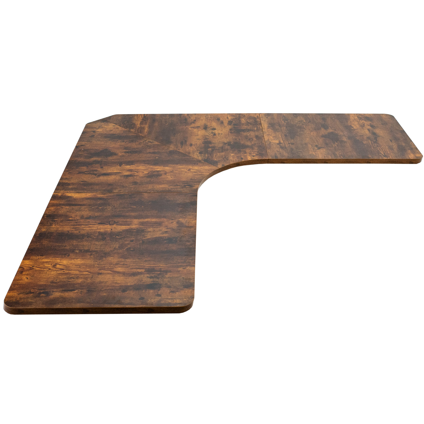 Sturdy vintage curved corner table top.