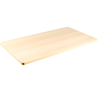 43” Table Desk Top Light Wood
