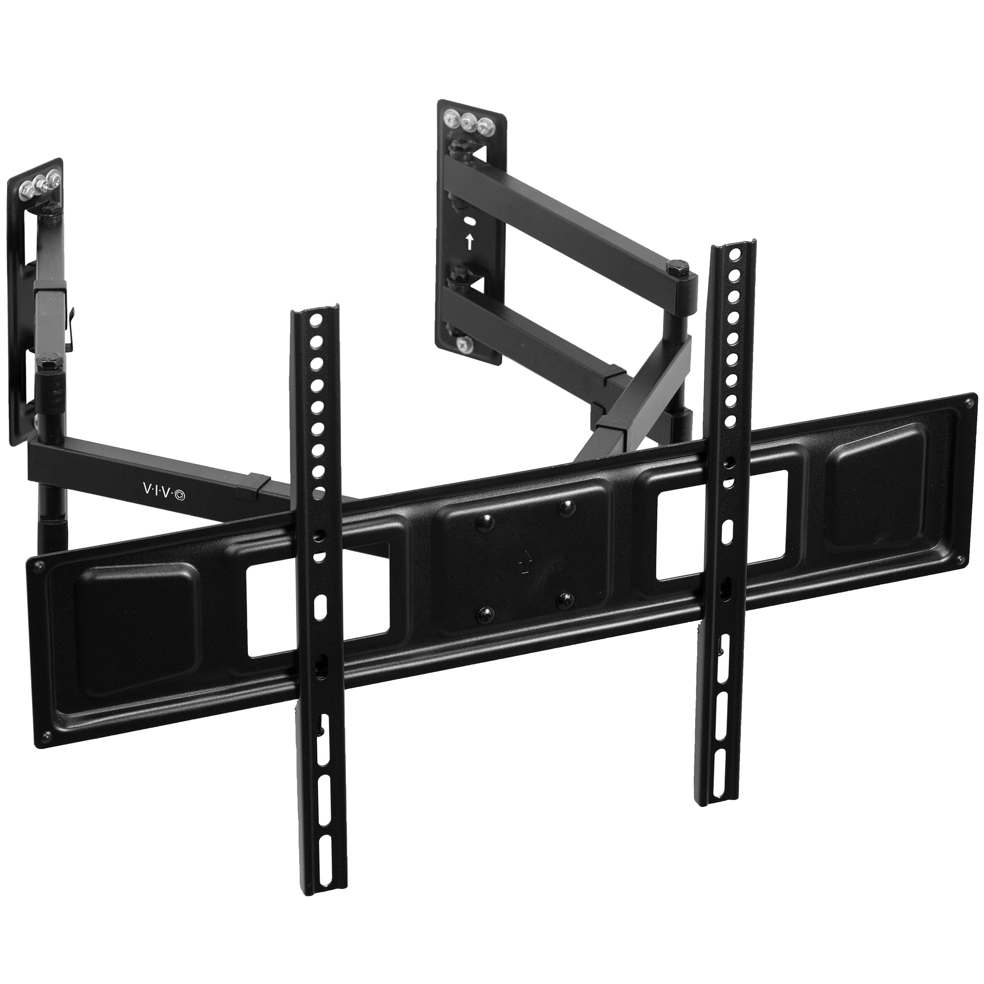 Sturdy corner wall TV mount.