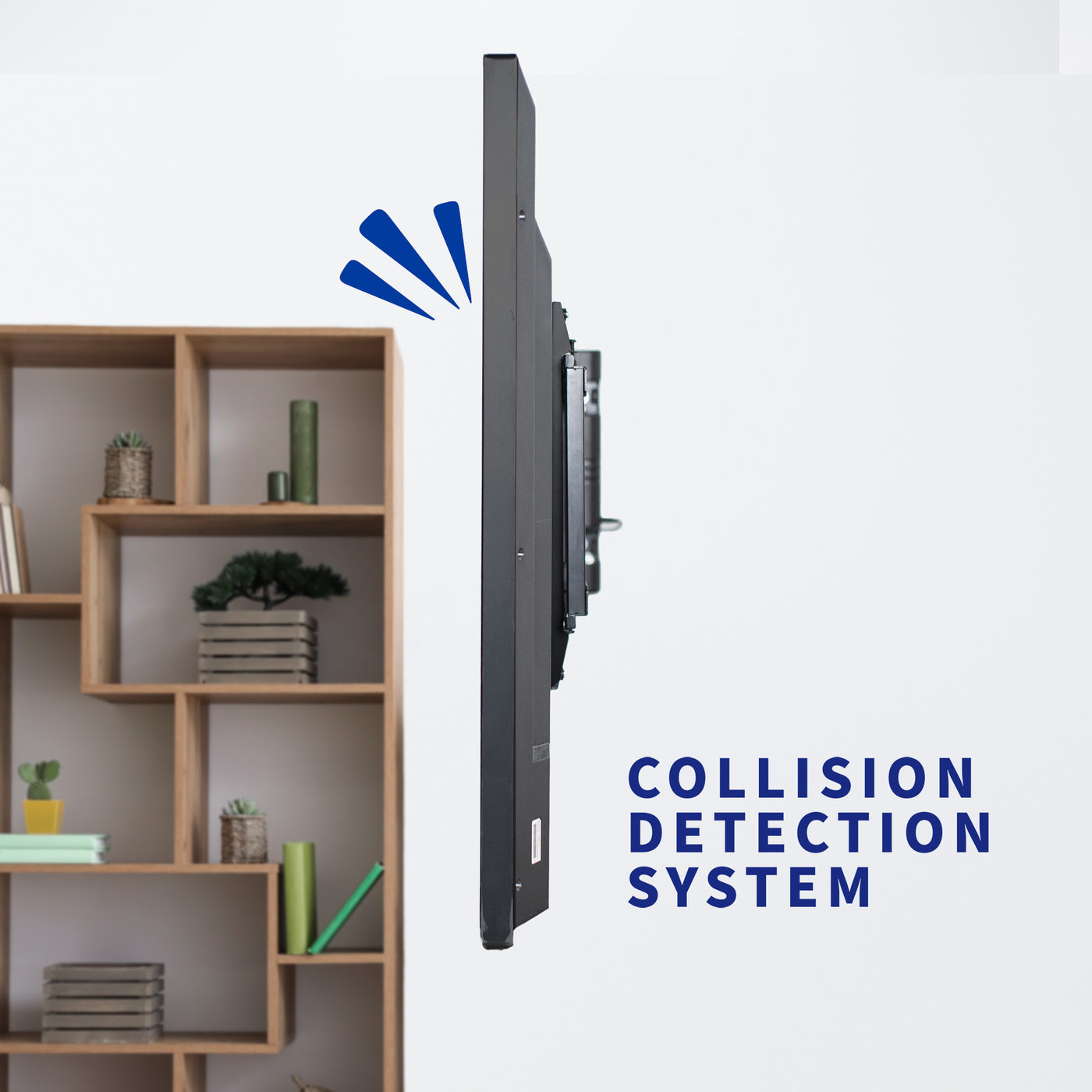 Built-in collision detection system.