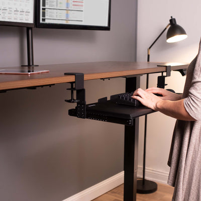 Type at new ergonomic levels while enhancing posture when working.