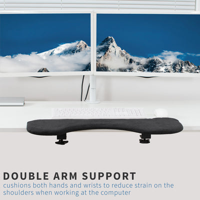 Clamp-on Forearm Rest Pad
