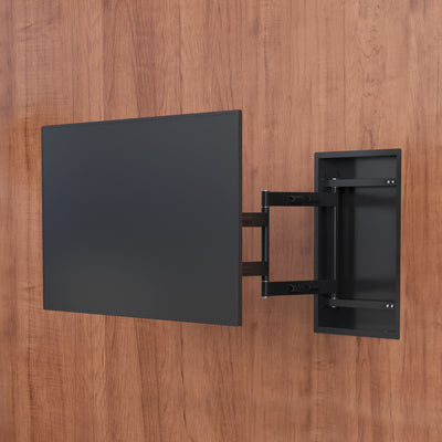 Modern low-profile design of TV wall mount from VIVO.