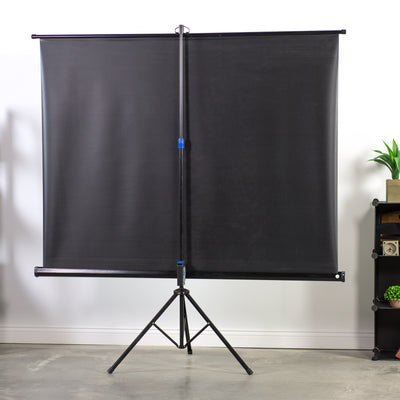 100in Portable Tripod Projector Screen 4:3