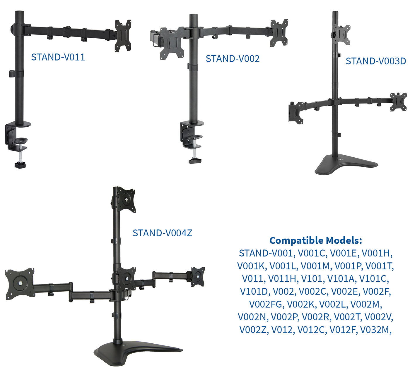 Dual monitor arm mount for desk pole with versatile setup options.