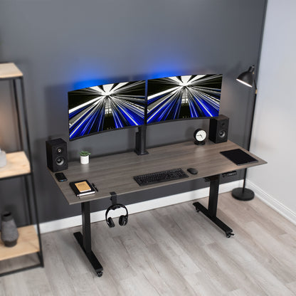 Electric Dual 20" to 32" Monitor Arms