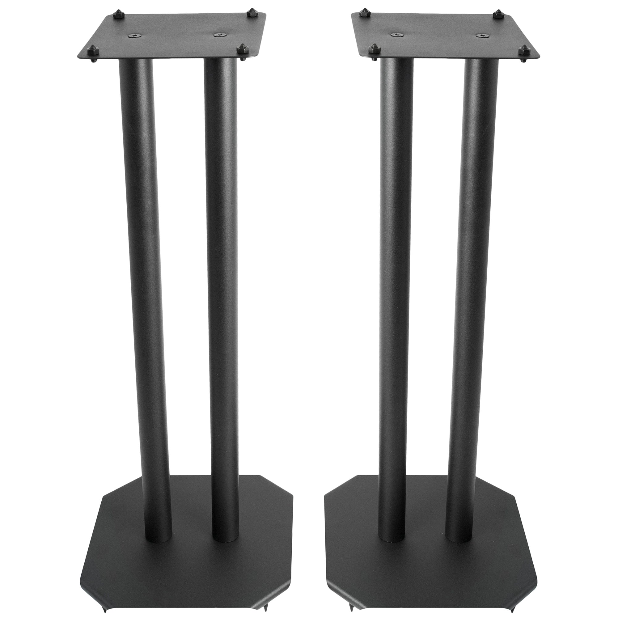 Heavy duty speaker stands.