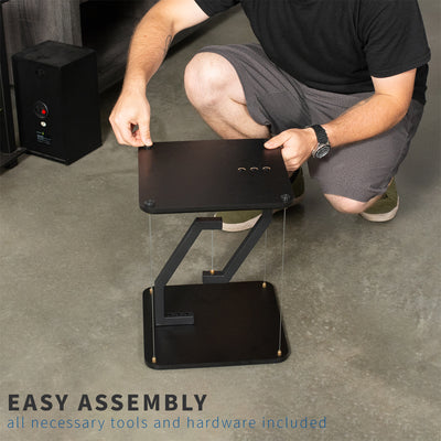 Easy assembly with all necessary hardware and tools included.