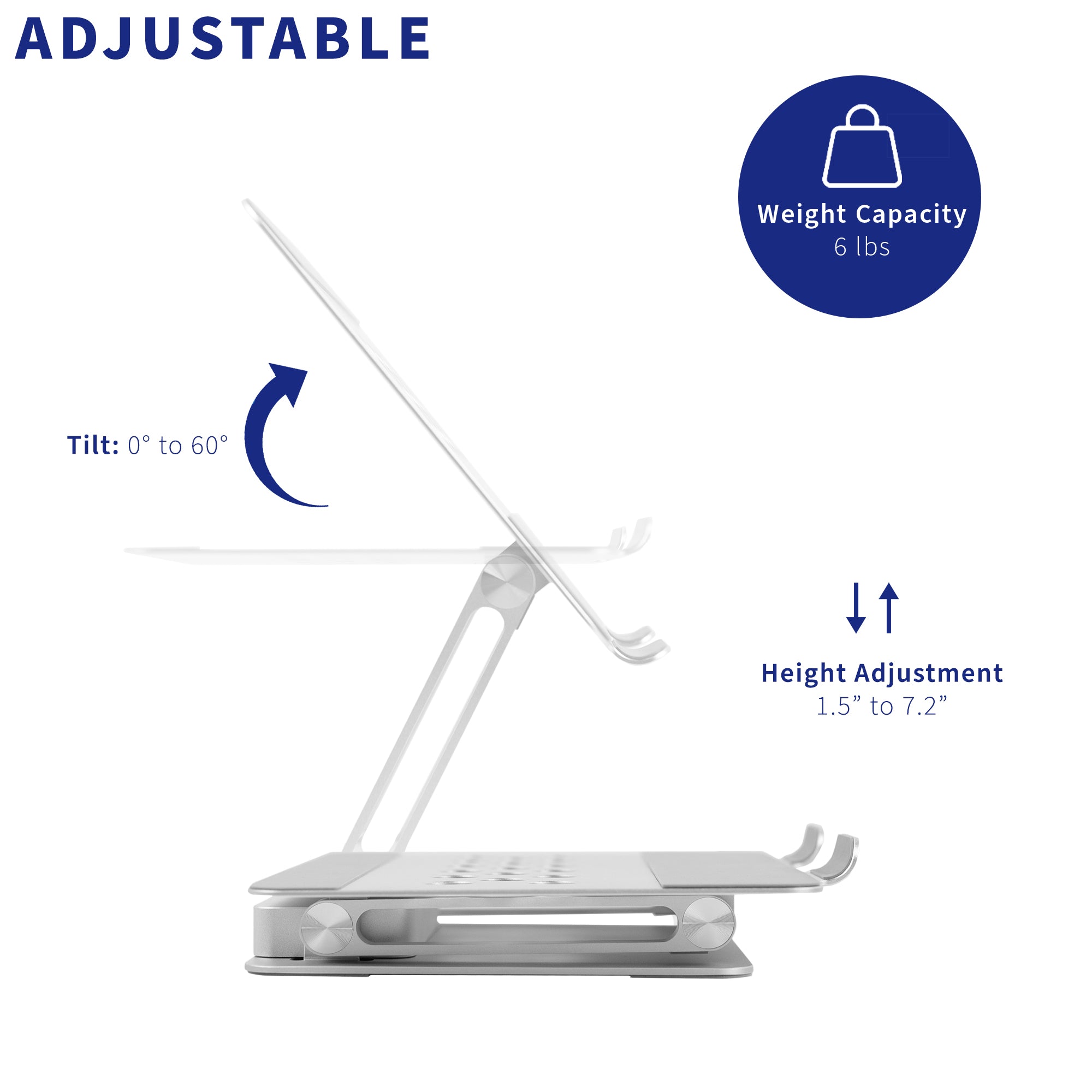 Docking station and laptop stand two in one.