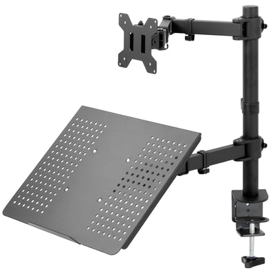 Single Monitor and Laptop Desk Mount