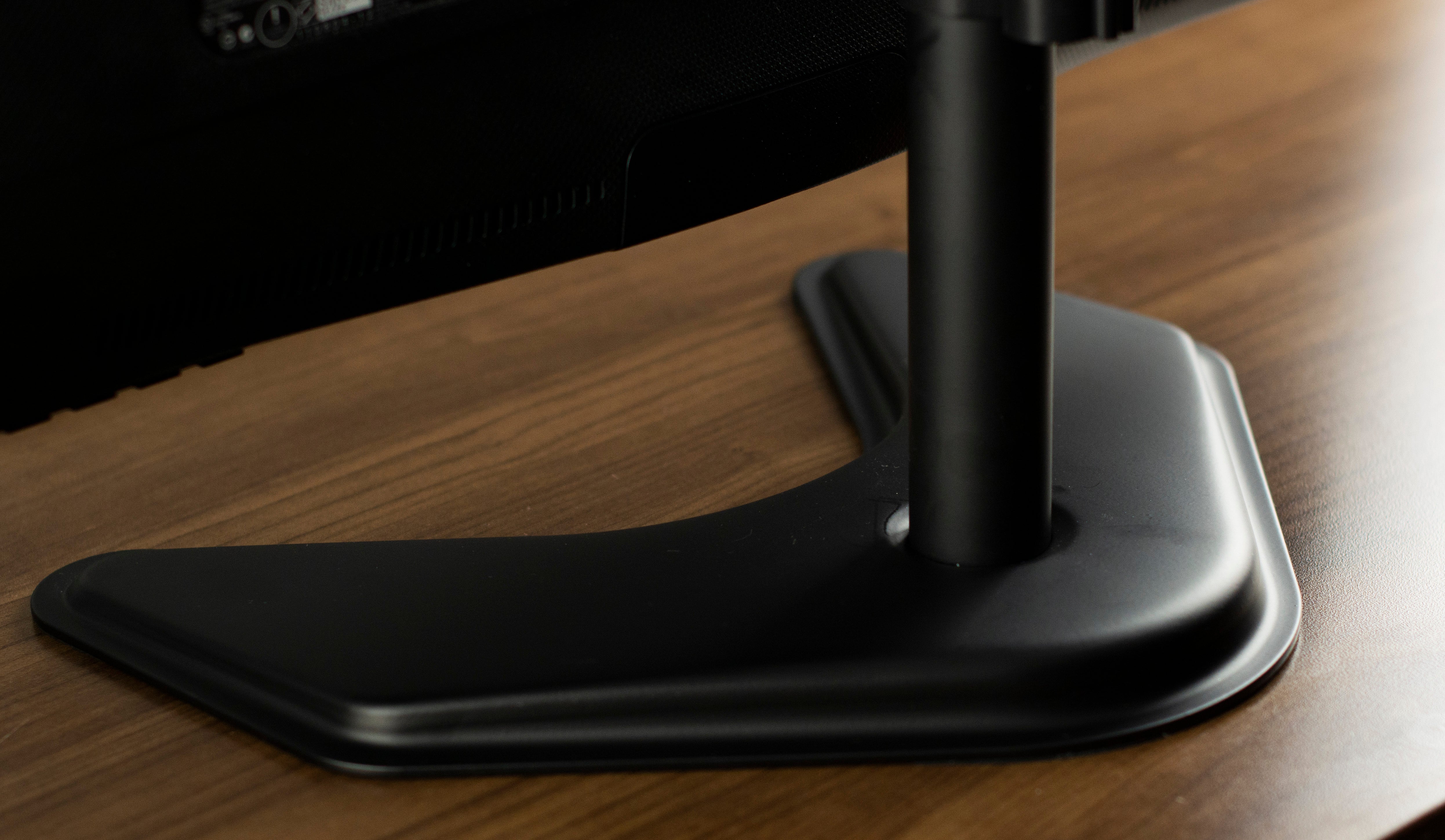 Triple Vertical Monitor Desk Stand