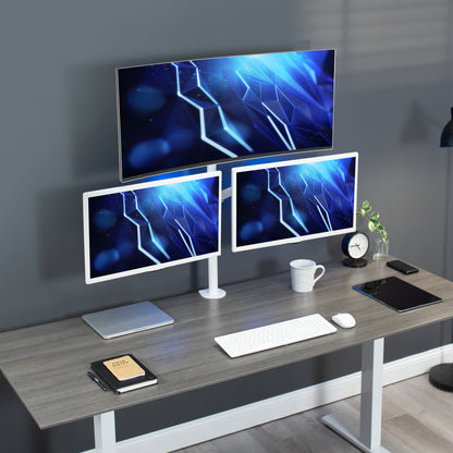 Triple Monitor Desk Mount