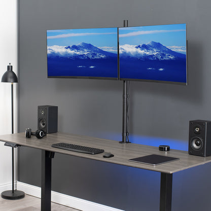 Dual 13" to 32" Monitor Extra Tall Desk Mount