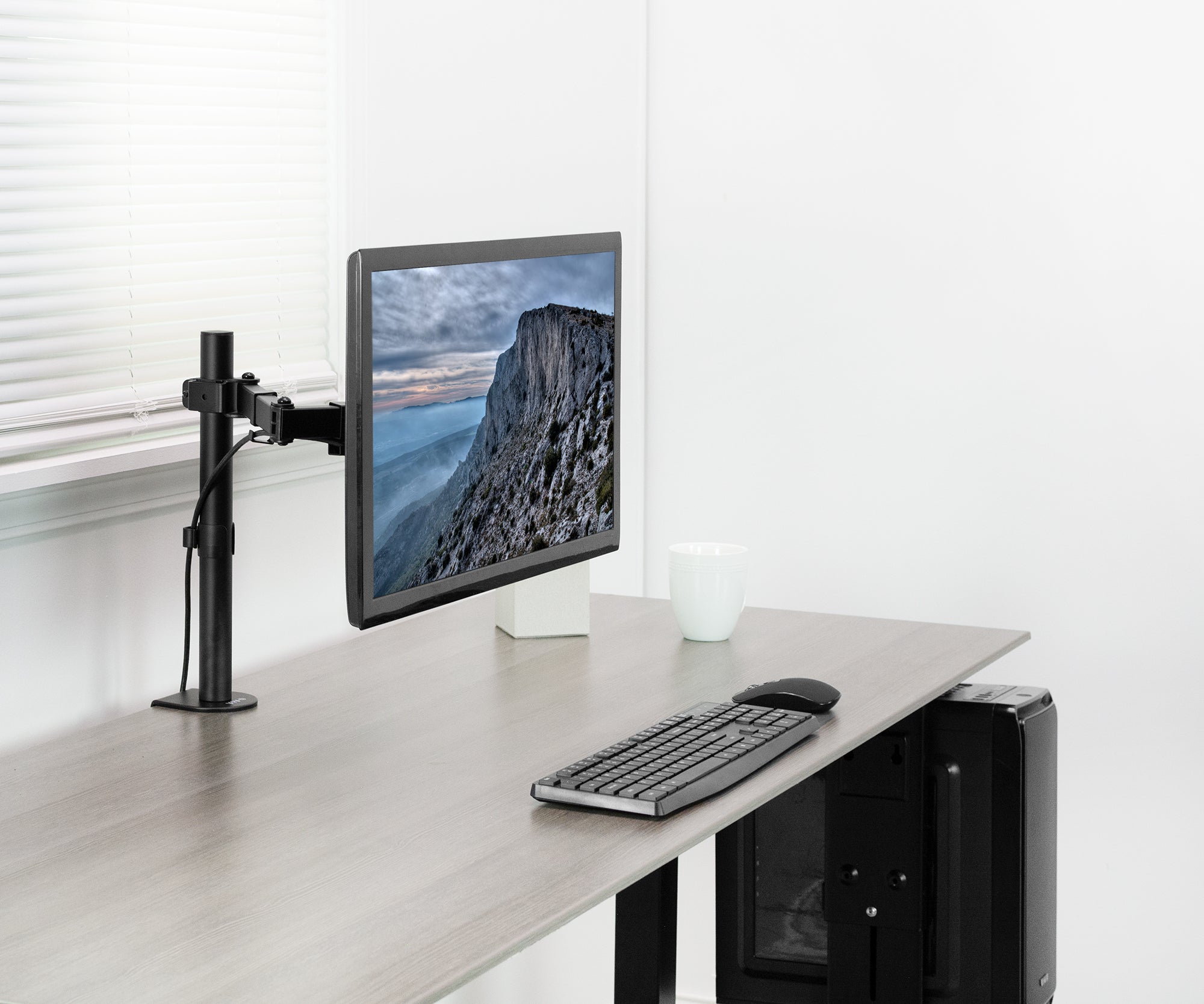 Single Monitor Desk Mount