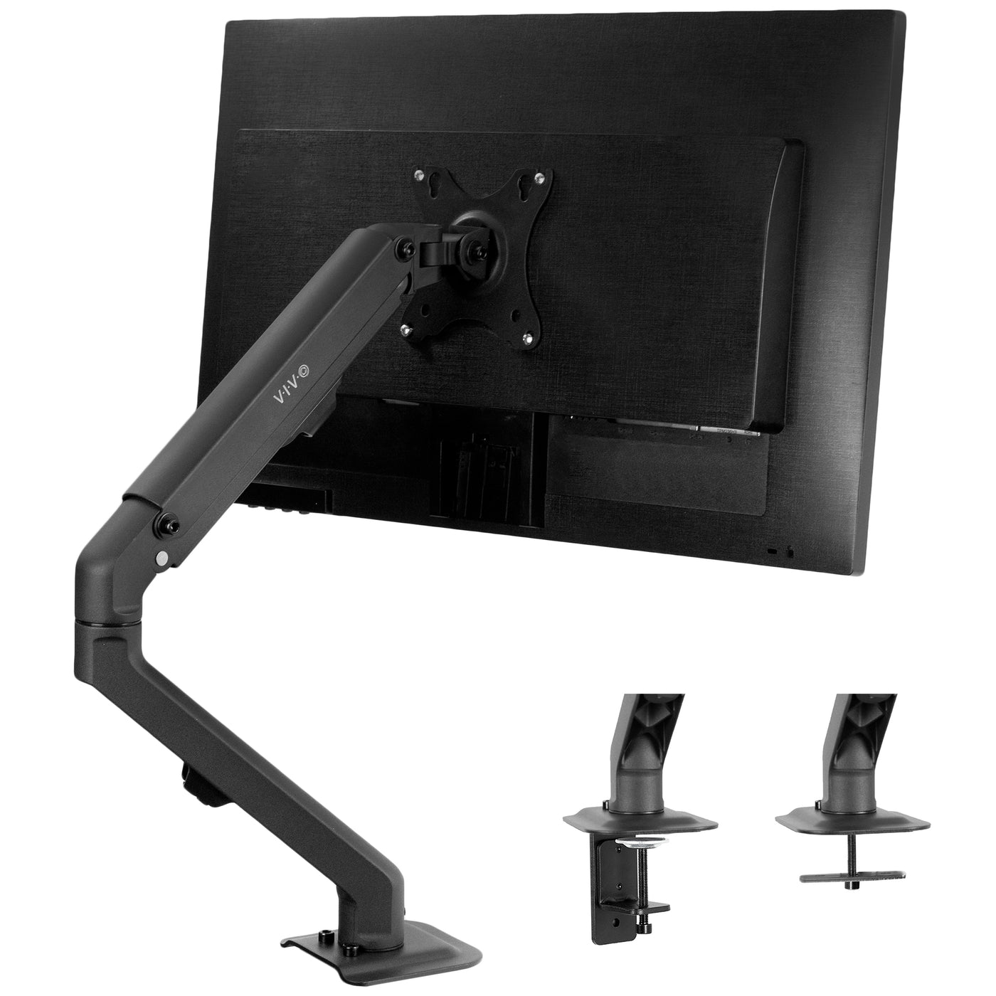 Mechanical Arm Single Monitor Desk Mount