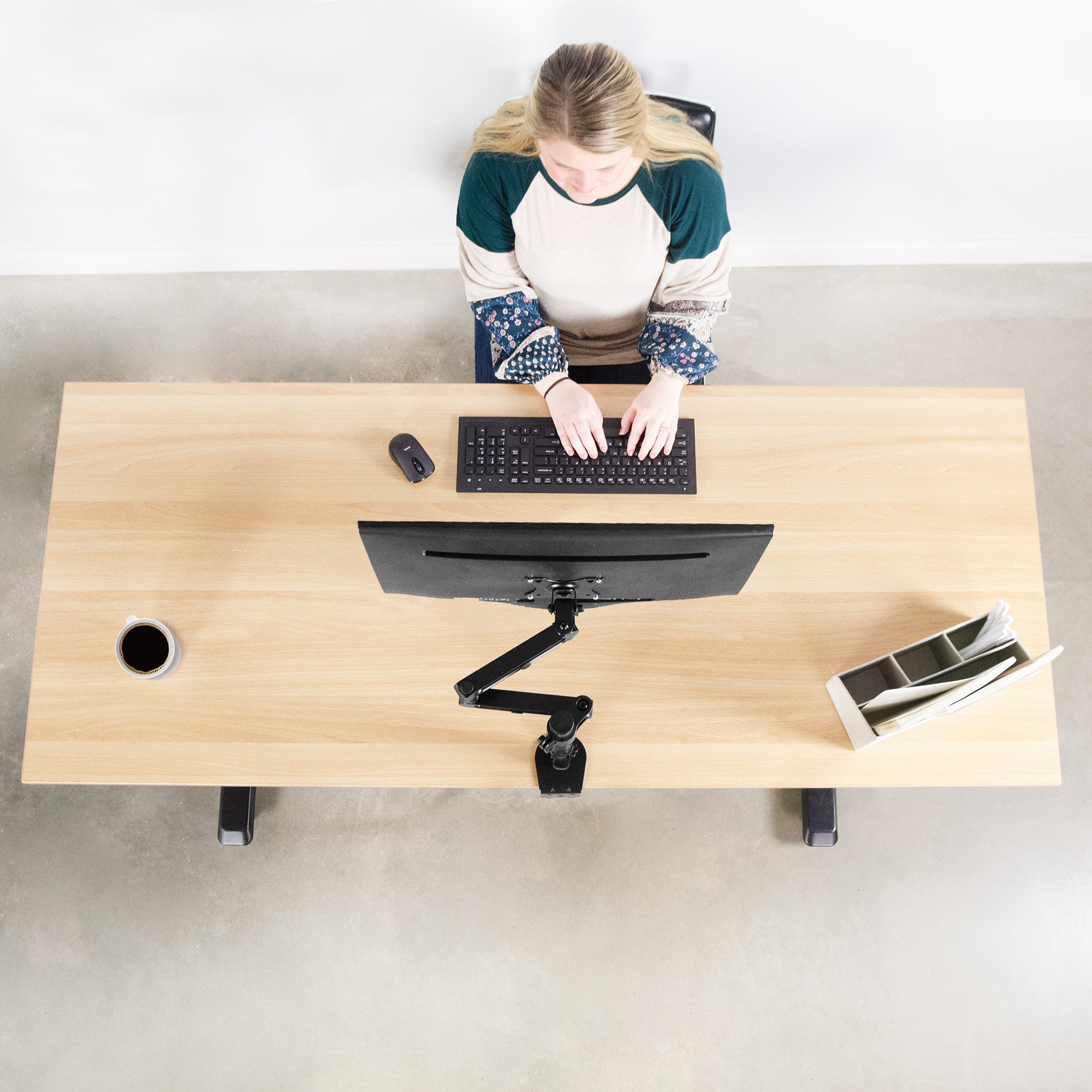 Single Monitor Desk Mount