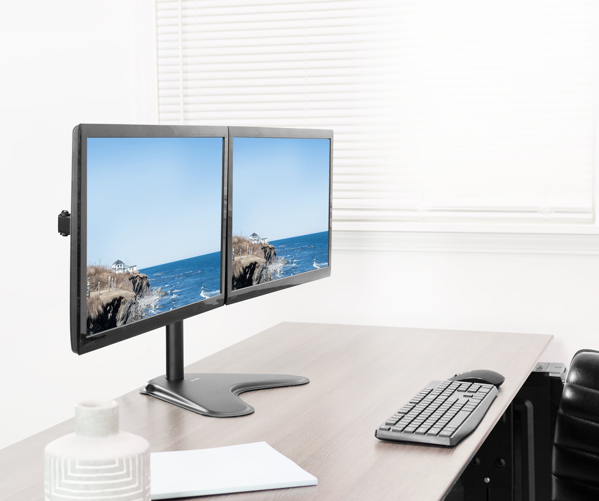 Dual Monitor Desk Stand